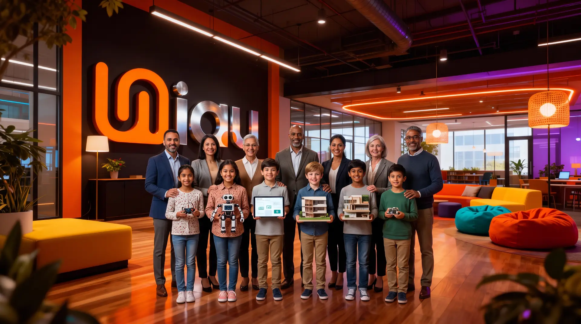 Families from the IA University community